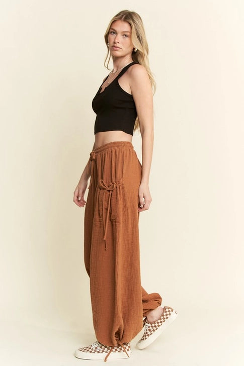 Vintage Gauze Jogger Pants