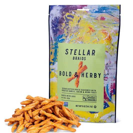 Stellar pretzels Braids- Bold & Herby 5oz