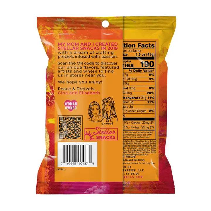 Stellar Pretzel Braids- French Dijon 1.5oz