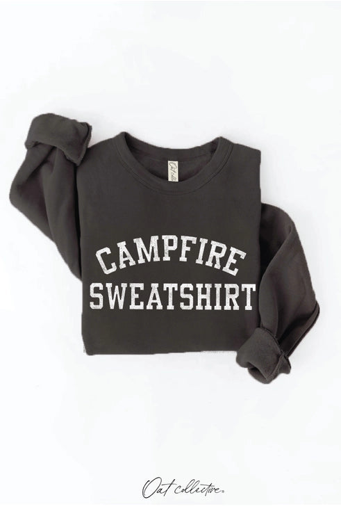 Campfire Sweatshirt Graphic Pullover