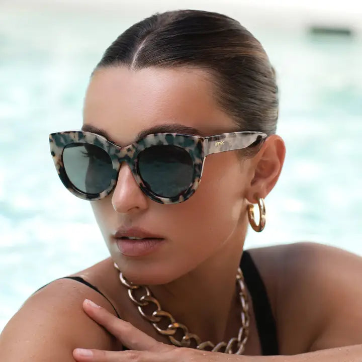 Charlotte Acetate Cat Eye Sunglasses