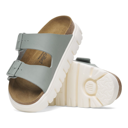 Arizona Chunky - Pure Sage Birkenstocks