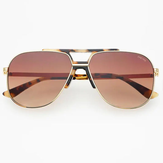 Logan Acetate Aviator Unisex Sunglasses