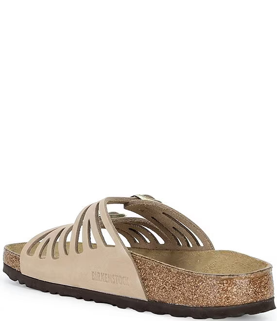 Granada Nubuck Slide Sandals-Sandcastle