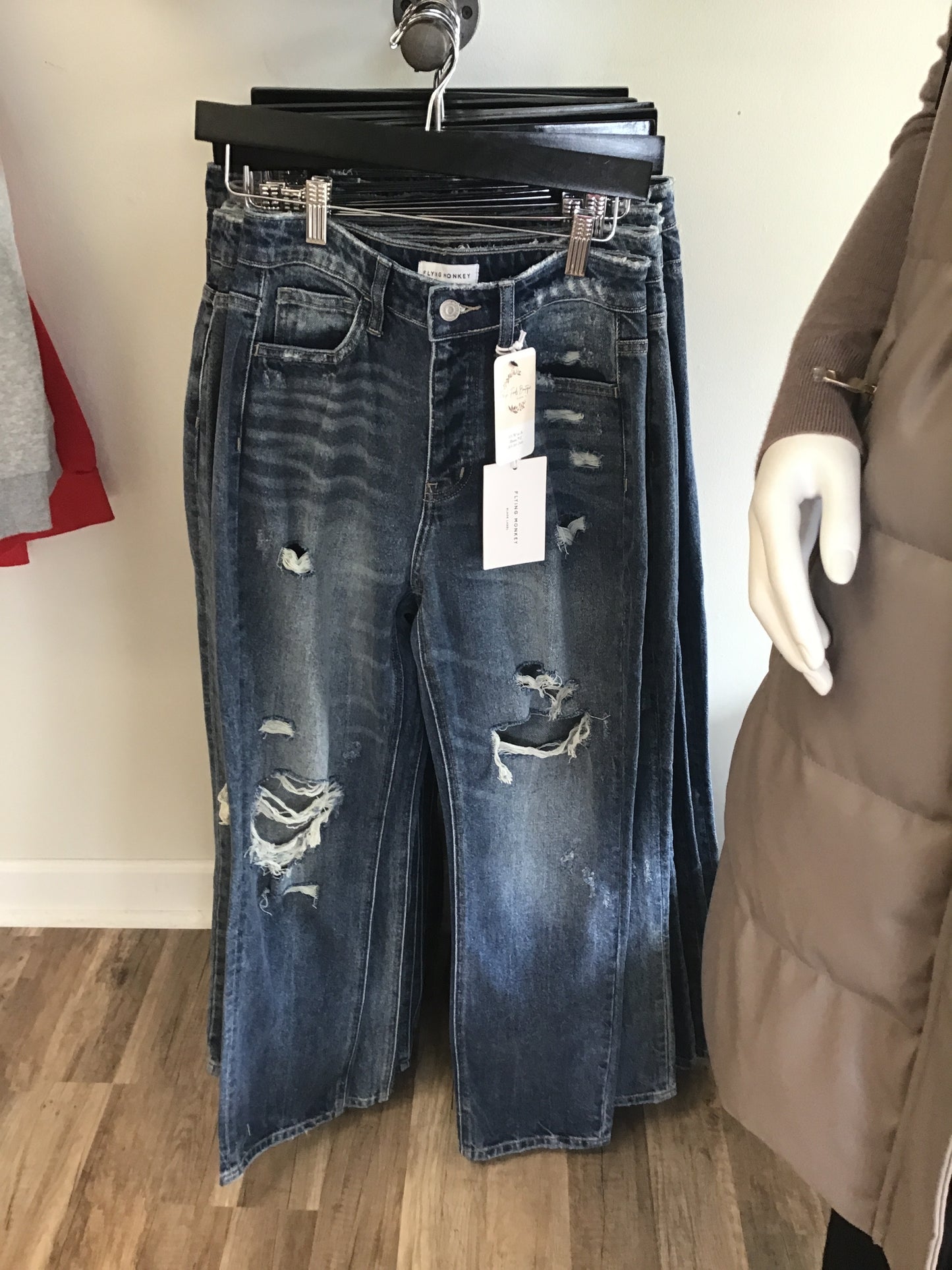 Flying Monkey Ripped Jeans