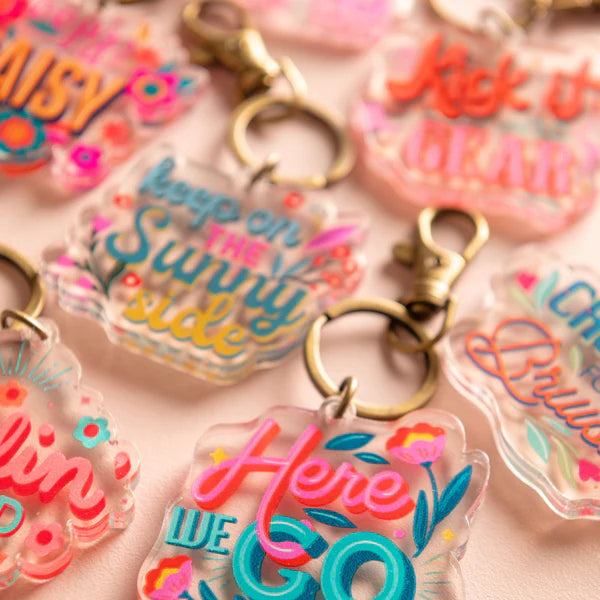 Karma Acrylic Keychains