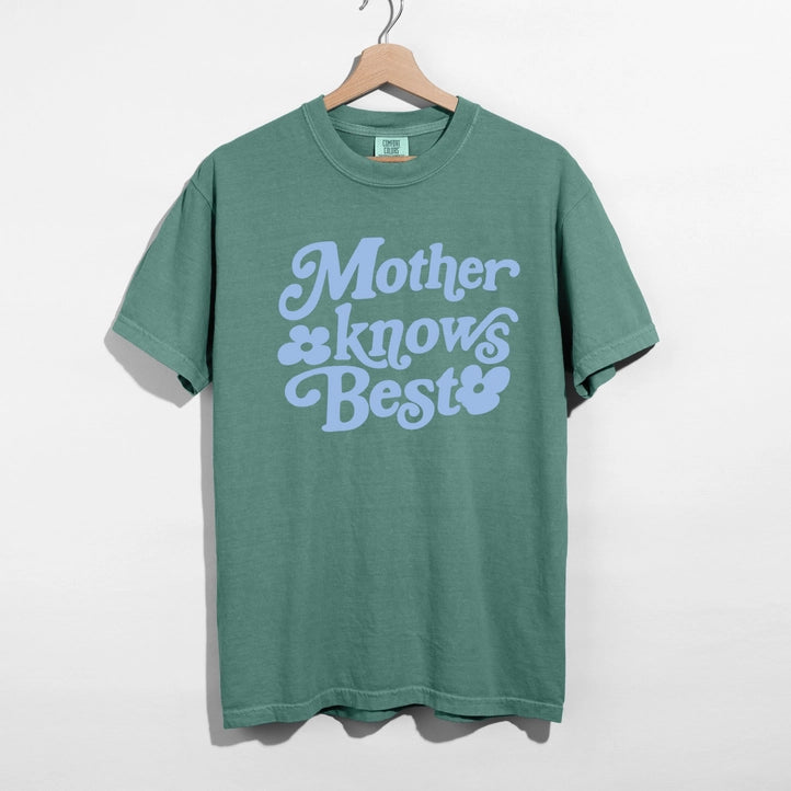 Mother Knows Best Retro Graphic Tee