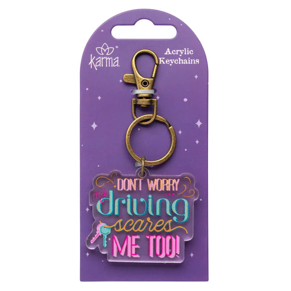 Karma Acrylic Keychains