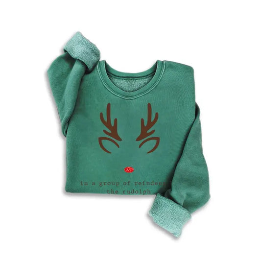 Christmas Rudolph sweatshirt