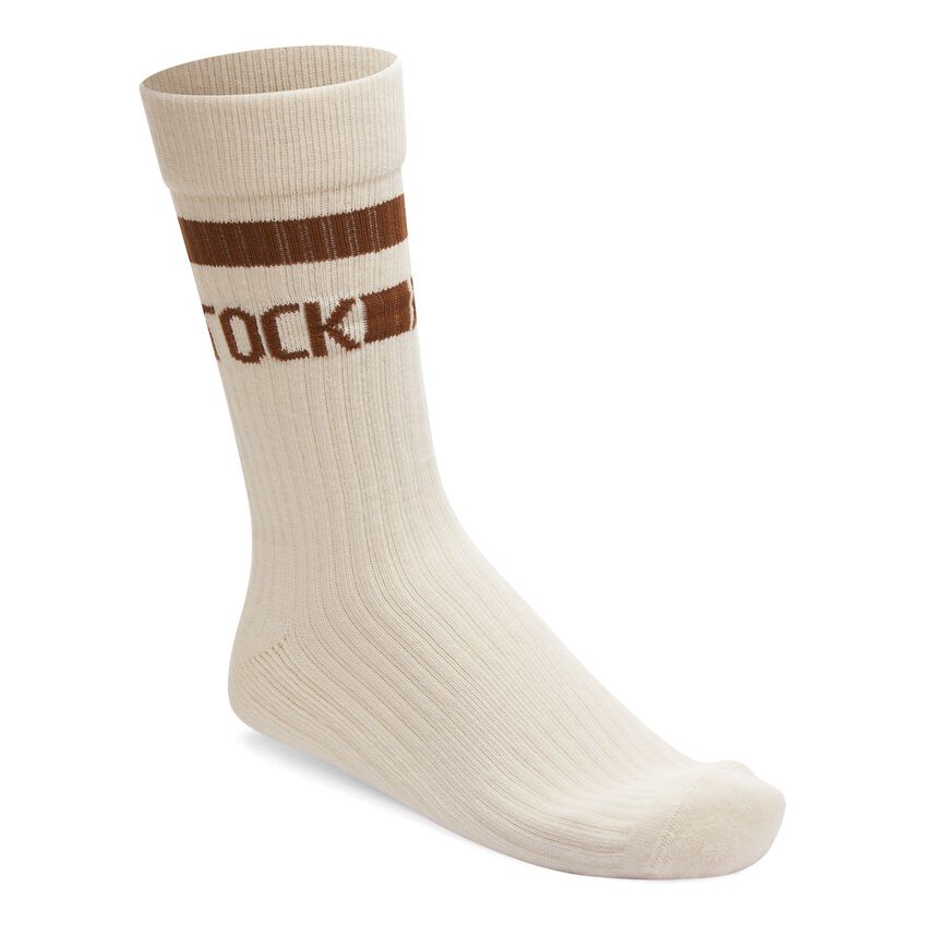 Eggshell Birkenstock Socks